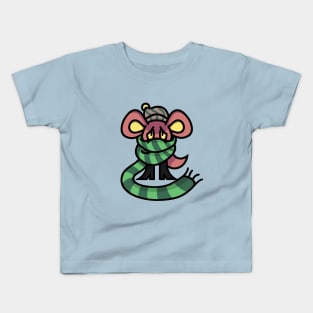 Scarf Mouse Kids T-Shirt